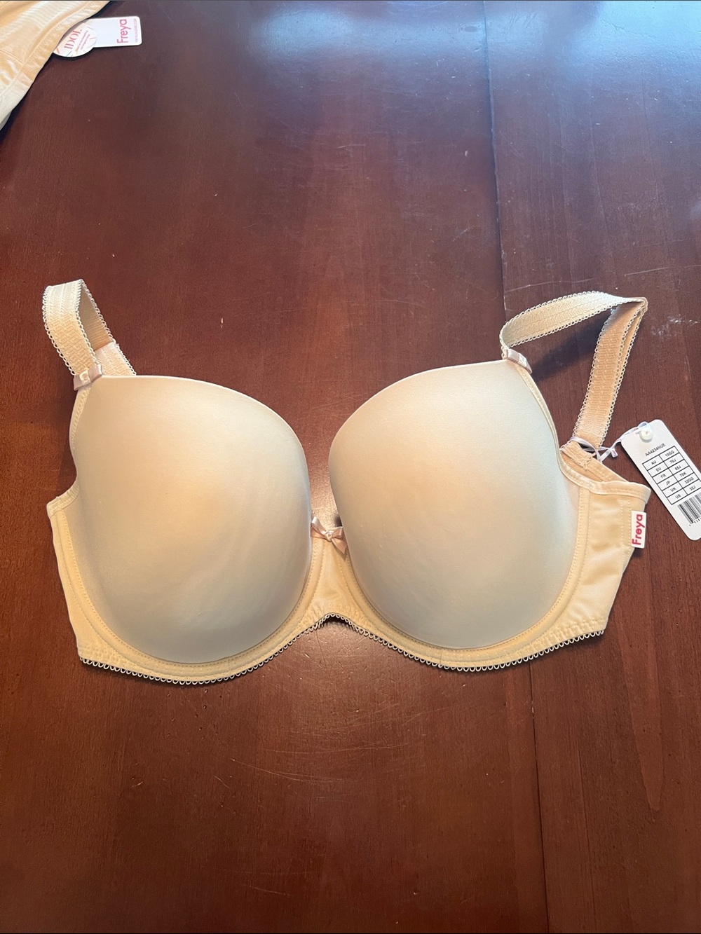 32J Freya Deco Nude Bra NWT